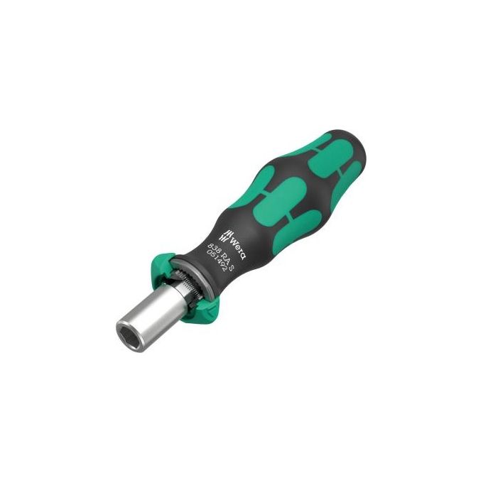 Wera 838 RA S Supporto Manuale con Funzione a Cricchetto 1-4'' 1-4'' x 102 mm Wera 838 RA S Supporto Manuale con Funzione a Cricchetto 1-4'' 1-4'' x 102 mm