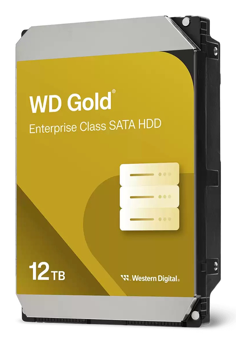 Western Digital Gold WD122KRYZ disco rigido interno 12 TB 7200 Giri/min 512 MB 3.5 Serial ATA III