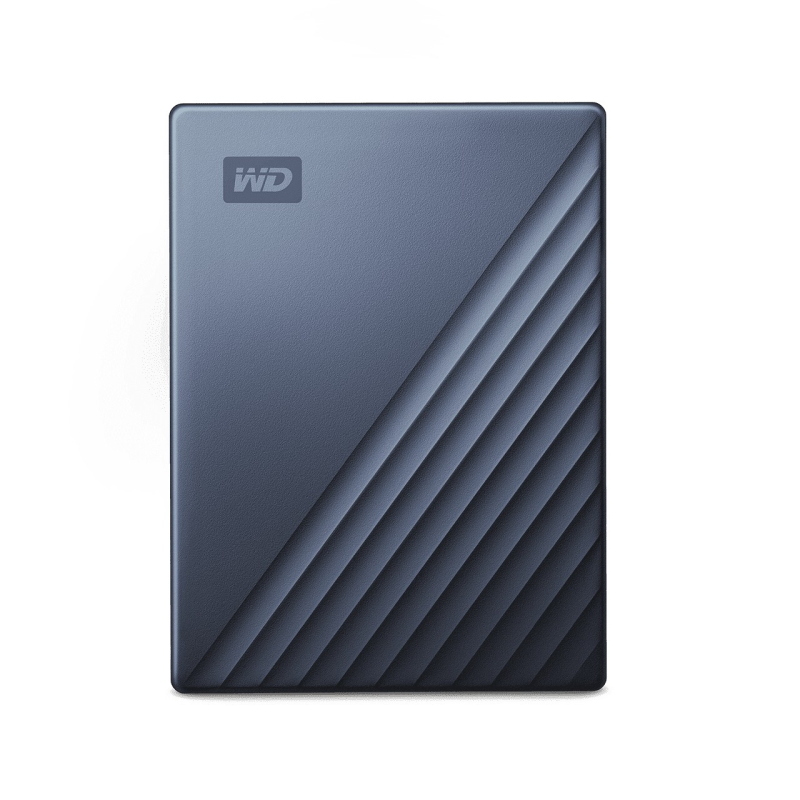 Western digital my passport ultra disco rigido esterno 5 tb blu