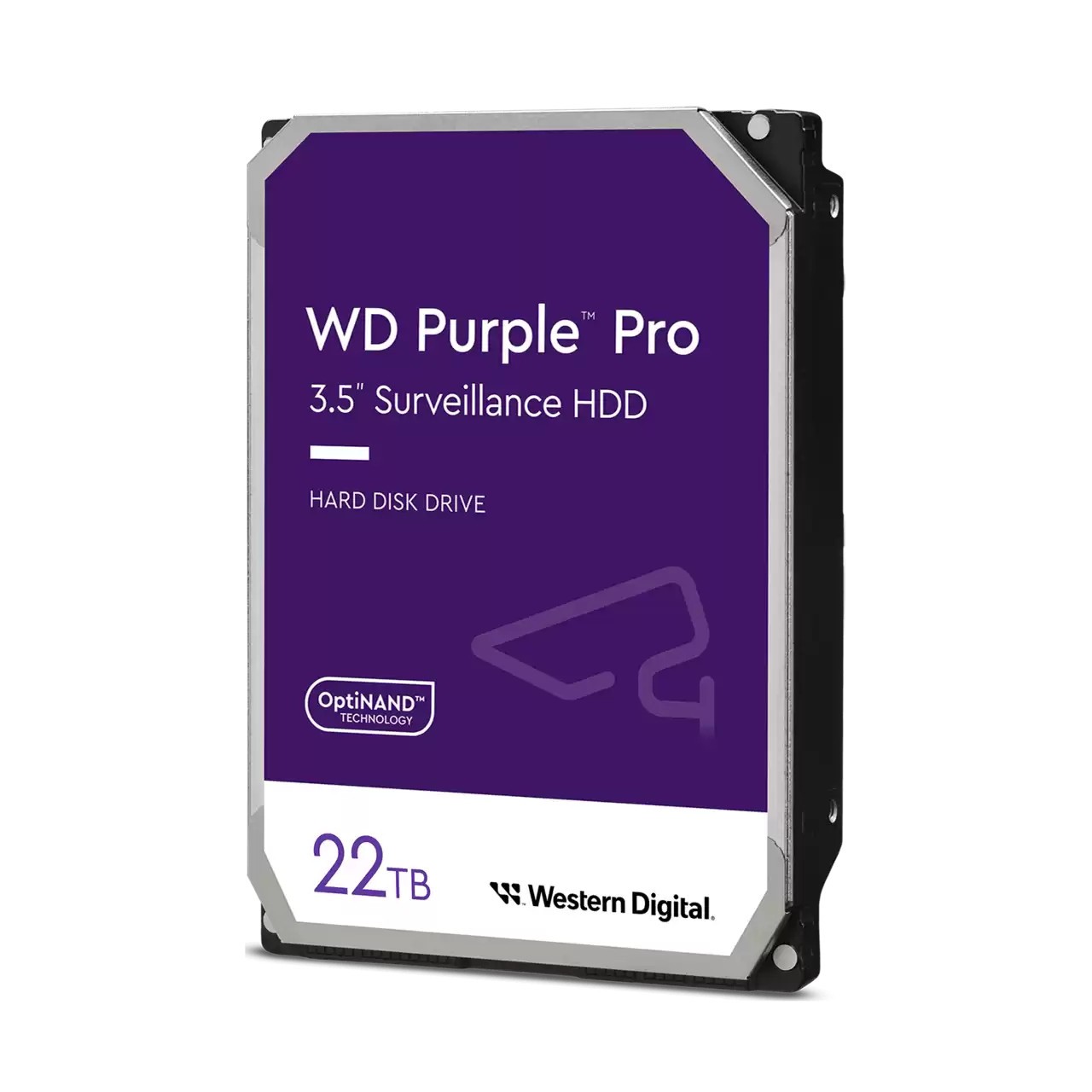 Western Digital Purple Pro disco rigido interno 22 TB 7200 Giri/min 512 MB 3.5 Serial ATA III