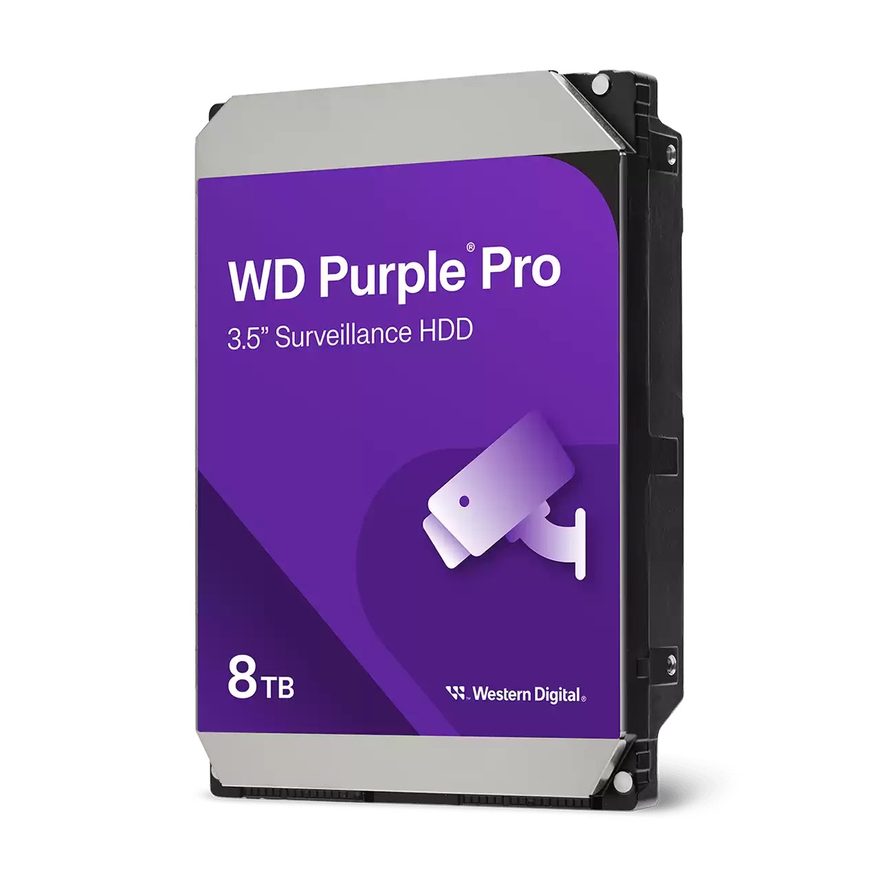 Western Digital Purple Pro Smart Video HDD 8TB disco rigido interno 7200 Giri/min 3.5 SATA