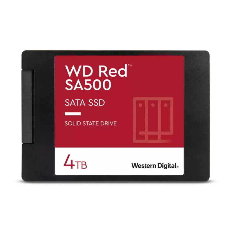 Western digital red wds400t2r0a drives allo stato solido 2.5 4 tb serial ata iii 3d nand