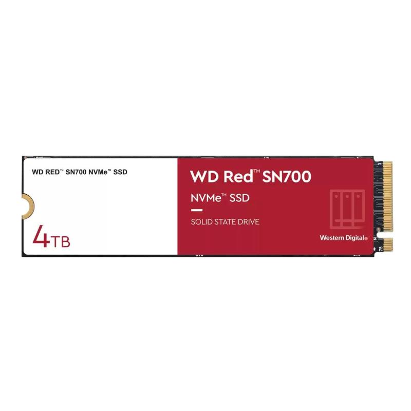 Western digital sn700 ssd wd red 4.000gb pcie express 3.0 m.2 mvme per dispositivi nas
