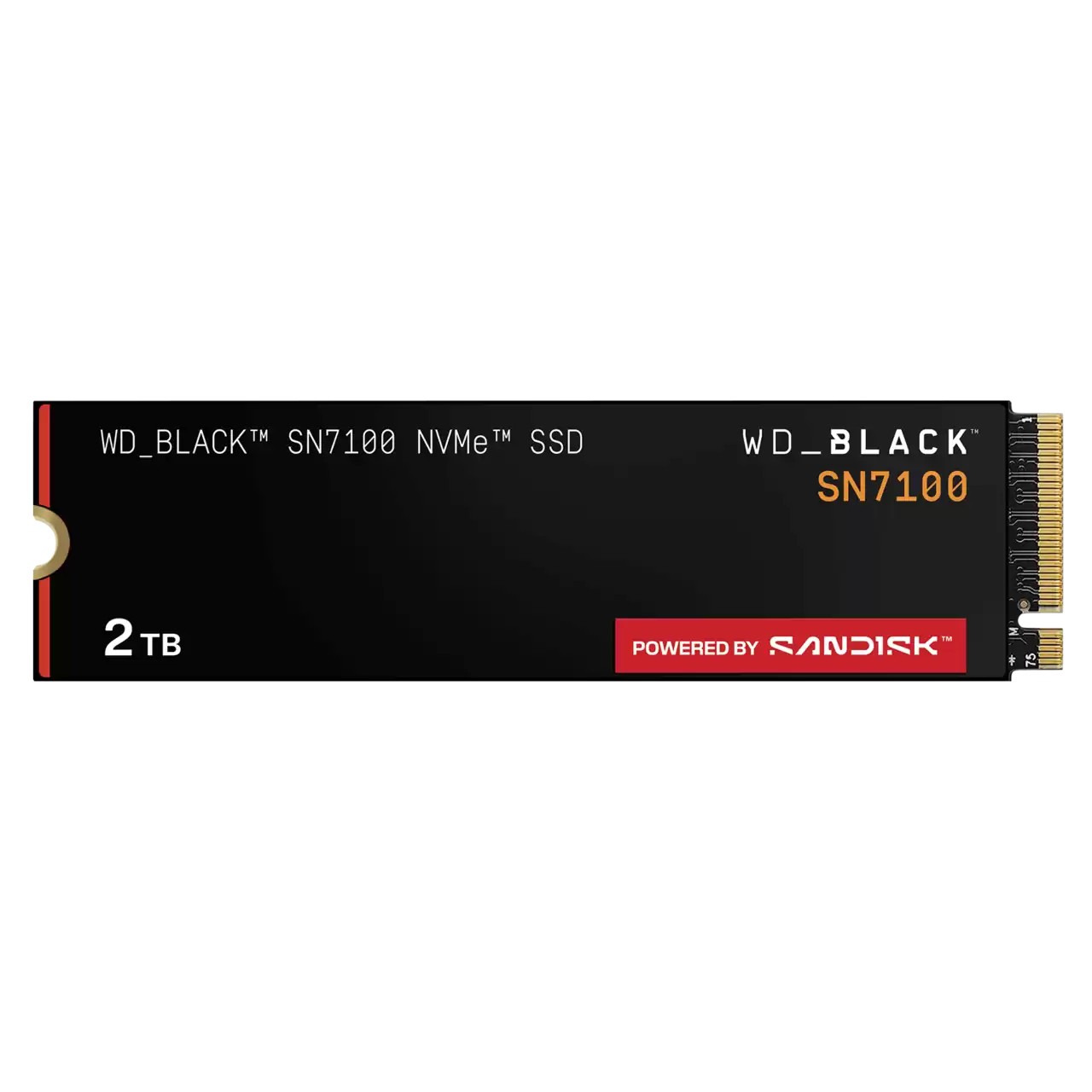 Western Digital SN7100 2 TB M.2 PCI Express 4.0 NVMe 3D TLC NAND Western Digital SN7100 2 TB M.2 PCI Express 4.0 NVMe 3D TLC NAND