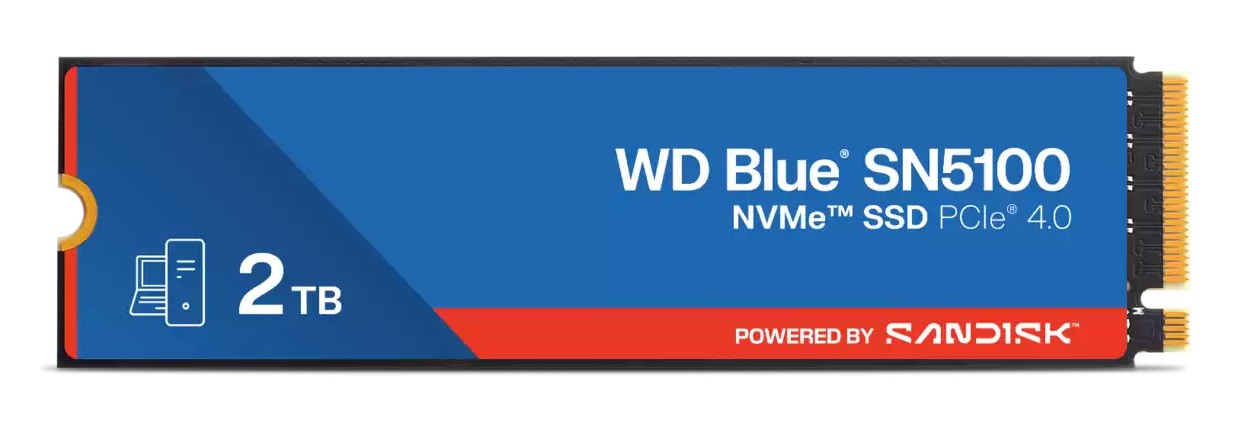 Western Digital Ssd Interno Blu Sn5100 M2 Pci Express 2Tb Western Digital Ssd Interno Blu Sn5100 M2 Pci Express 2Tb