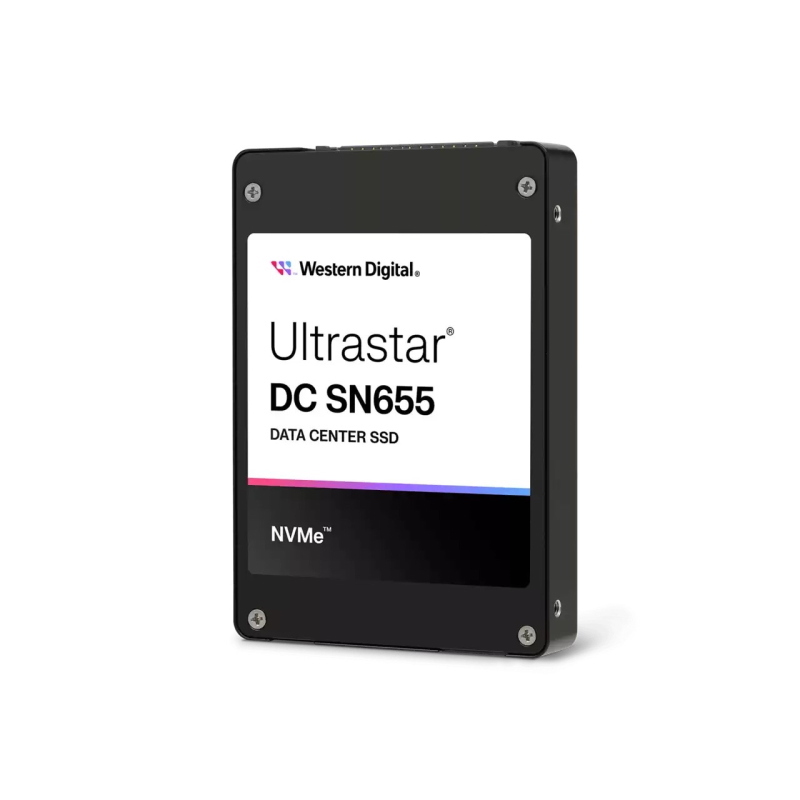 Western digital ultrastar dc sn655 u.3 3,84 tb pci express 4.0 3d tlc nand nvme