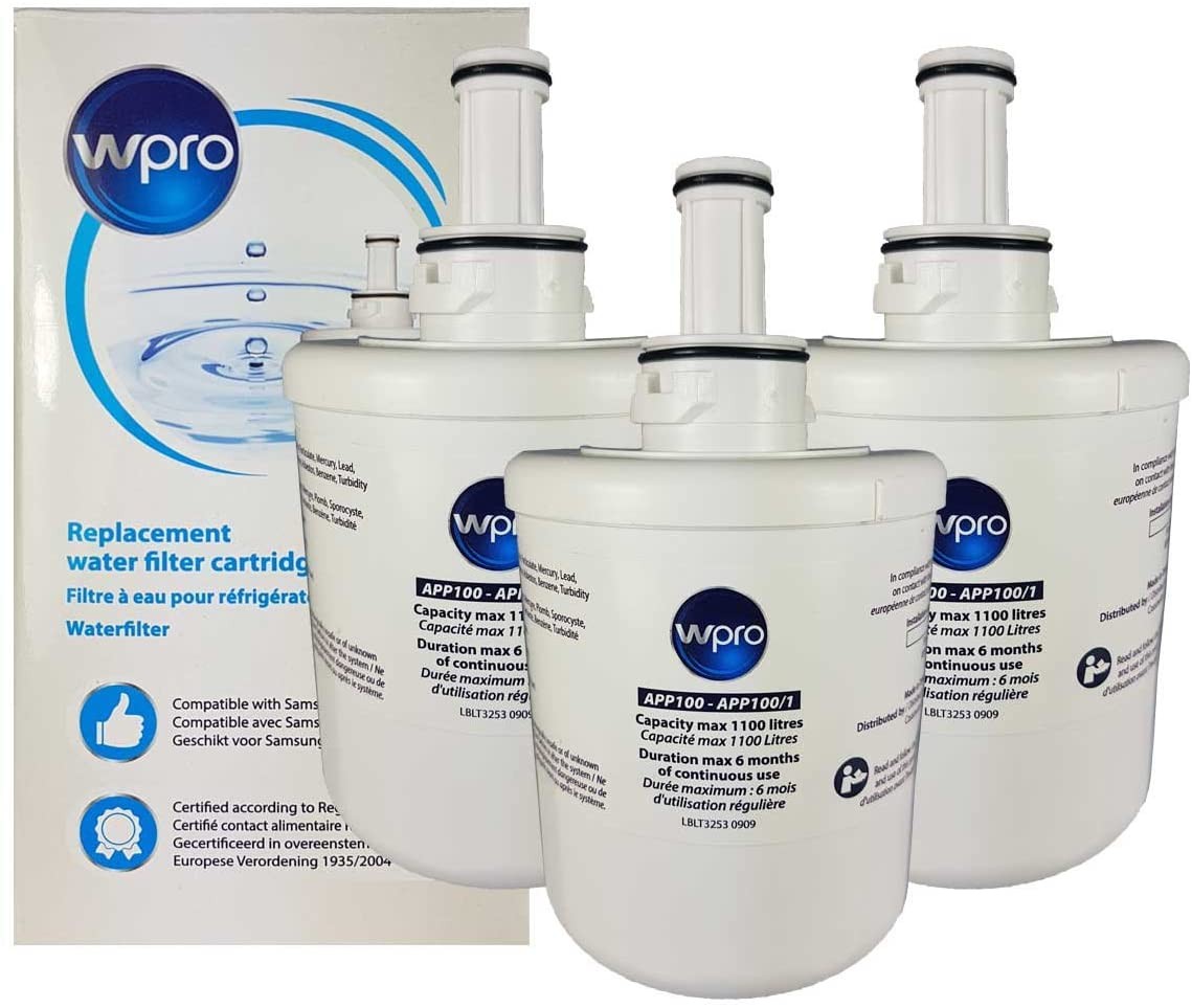 Whirlpool - 3x Filtro Per L'Acqua Wpro App100 Whirlpool - 3x Filtro Per L'Acqua Wpro App100