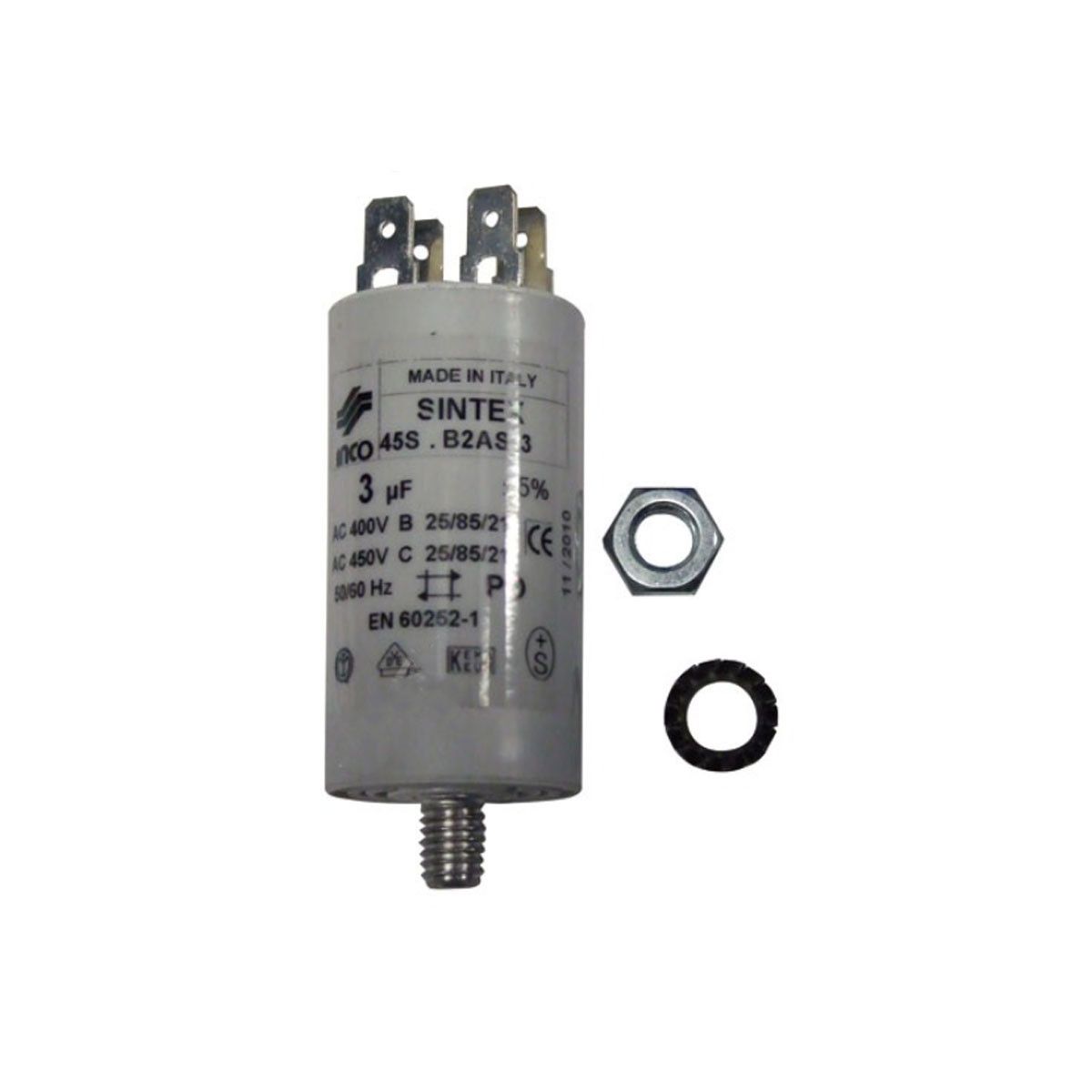 Whirlpool - Condensatore 3µf Originale - Lavastoviglie 320960