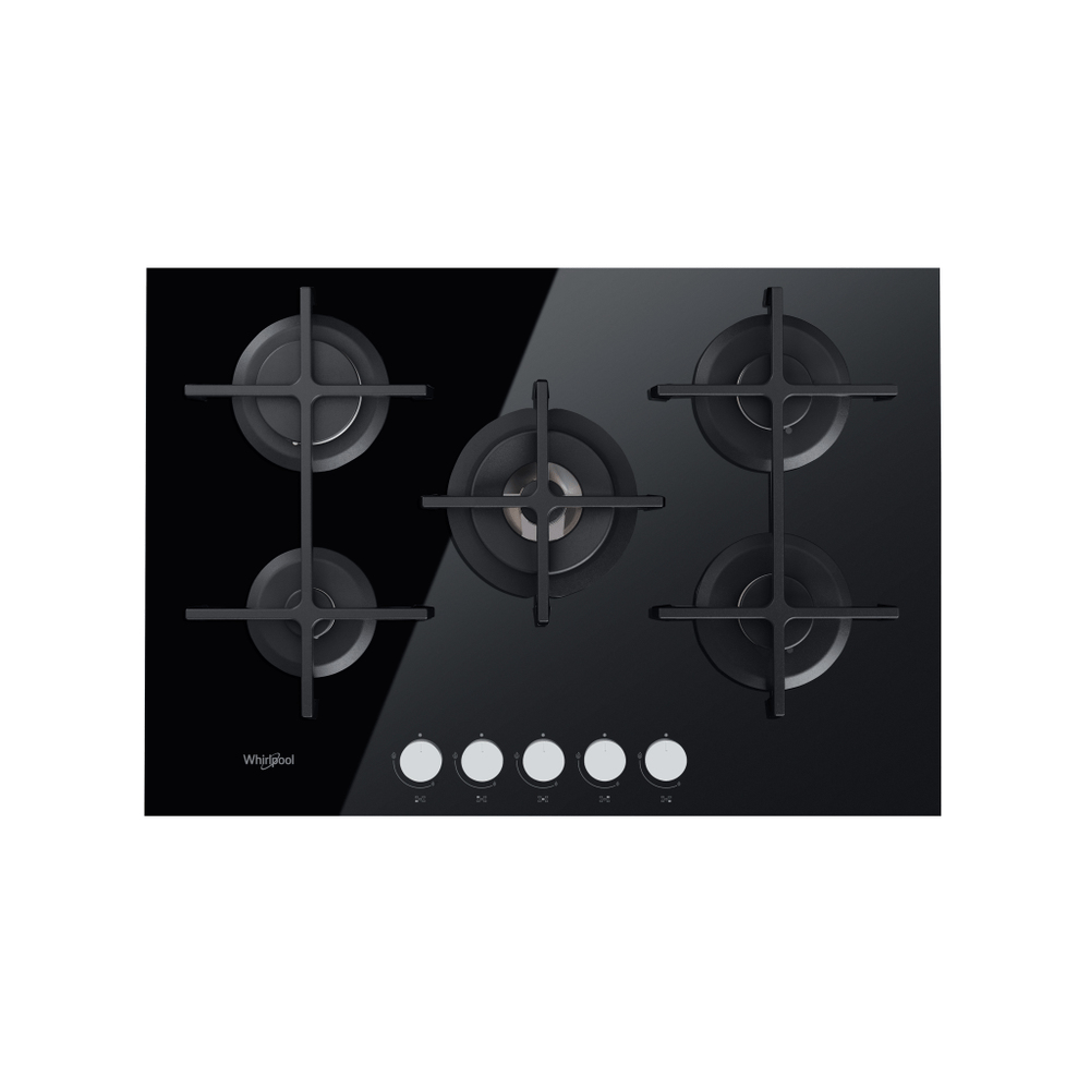 Whirlpool Piano Cottura Goa 7523 / Nb A Gas 5 Fuochi Gas 73 Cm Colore Nero Whirlpool Piano Cottura Goa 7523 / Nb A Gas 5 Fuochi Gas 73 Cm Colore Nero