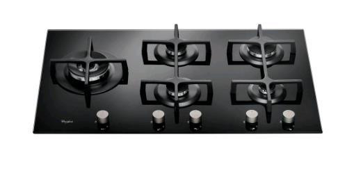Whirlpool Piano Cottura Goa9523 / Nb A Gas 5 Fuochi Gas Colore Nero Serie Ambient