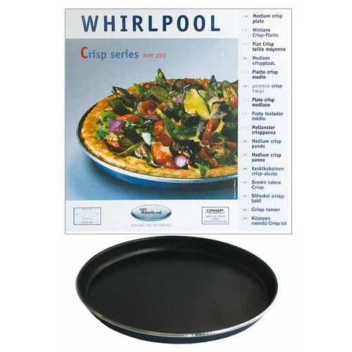 Whirlpool - Plat Crisp Ø 31cm Pour M.o. Family Chef/talent Pour Micro Ondes