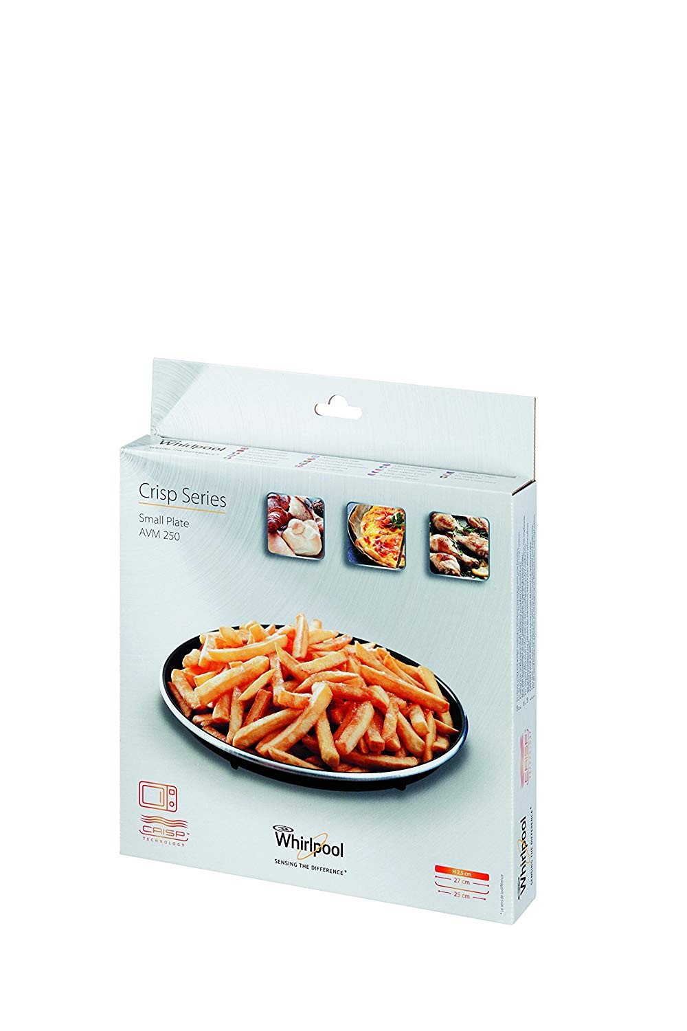 Whirlpool - Plateau Crisp 250 Mm Pour Micro-ondes Avm250