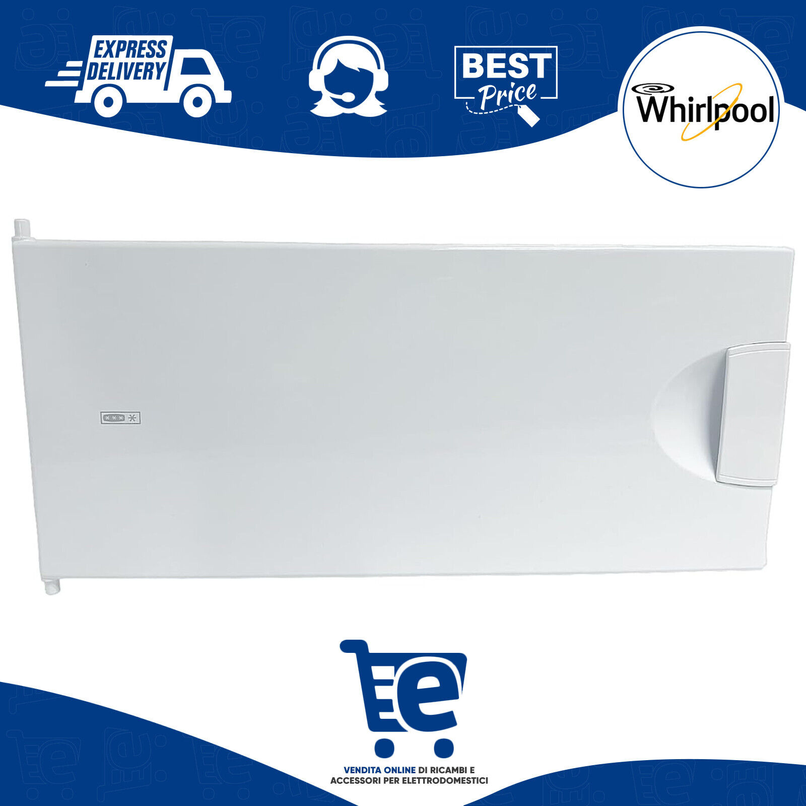 Whirlpool - Porta Congelatore Originale - Frigorifero, Congelatore 627663662734187913