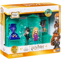 Wizarding World Harry Potter, Magical Minis Negozio Mielandia con 2 personaggi e 5 accessori, giocattoli per bambini dai 6 anni in su, Gioco da costruzione