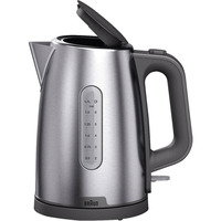 WK 1500 GY bollitore elettrico 1,7 L 2200 W Grigio, Acciaio inox