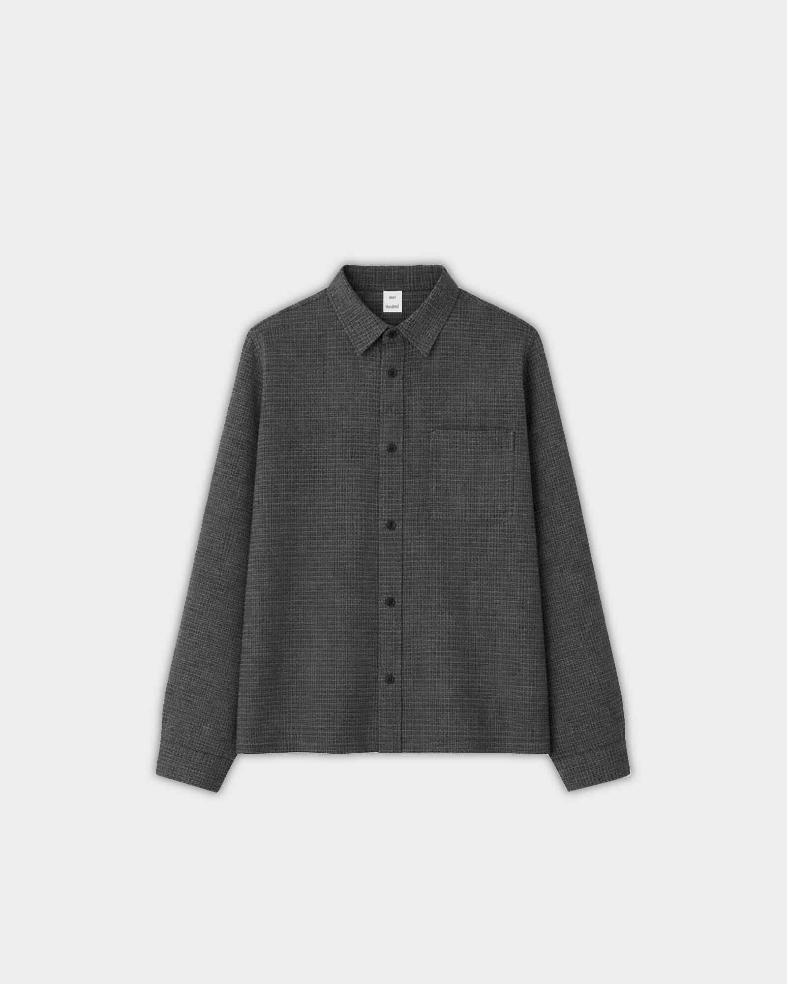 Won Hundred Camicia Maza Check Nera Won Hundred Camicia Maza Check Nera