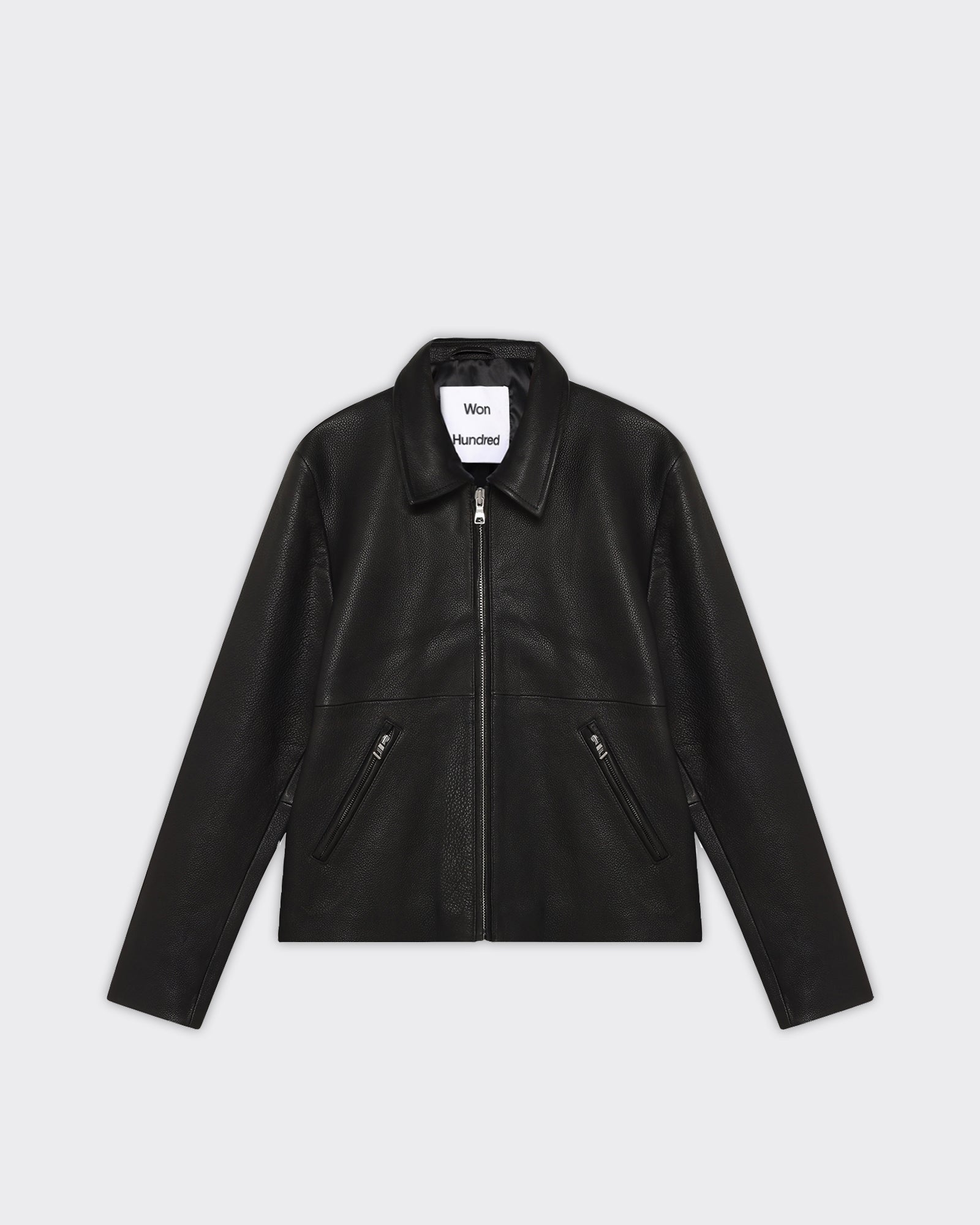 Won Hundred Giacca Leather Dutton Nera
