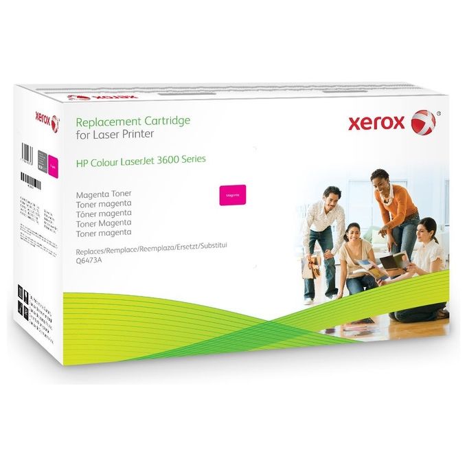 Xerox 003R99754 Toner Laser Magenta per HP 502A Q6473A Resa 4000 pagine colore Magenta