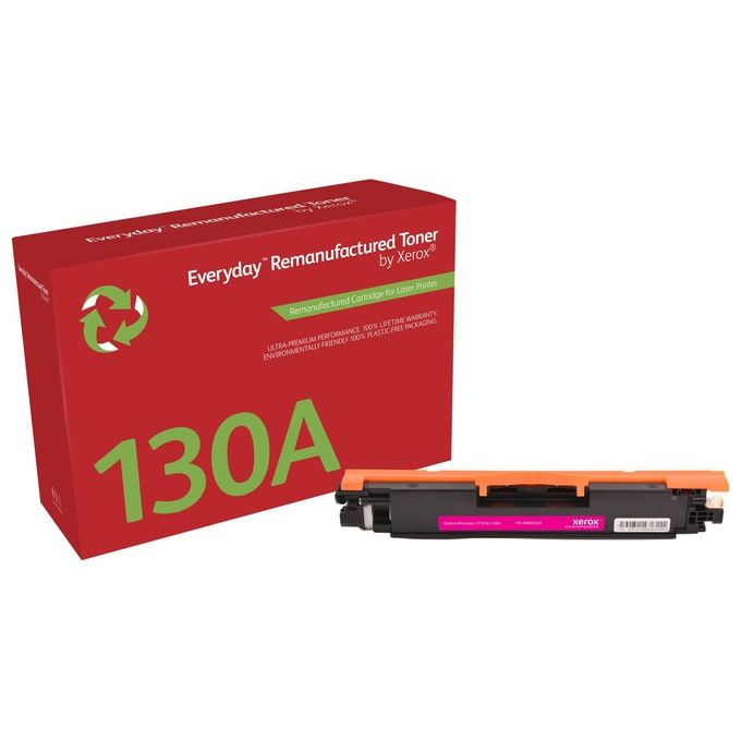 Xerox 006R03245 Toner rigenerato Everyday Magenta compatibile con HP 130A CF353A Resa 1000 pagine colore Magenta Xerox 006R03245 Toner rigenerato Everyday Magenta compatibile con HP 130A CF353A Resa 1000 pagine colore Magenta