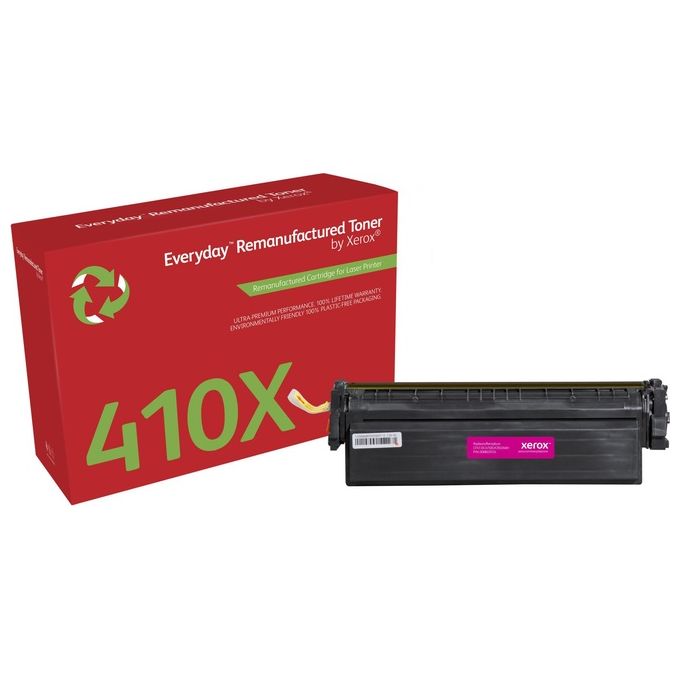 Xerox 006R03554 Toner rigenerato Everyday Magenta compatibile con HP 410X CF413X Alta capacita' Resa 5000 pagine colore Magenta Xerox 006R03554 Toner rigenerato Everyday Magenta compatibile con HP 410X CF413X Alta capacita' Resa 5000 pagine colore Magenta