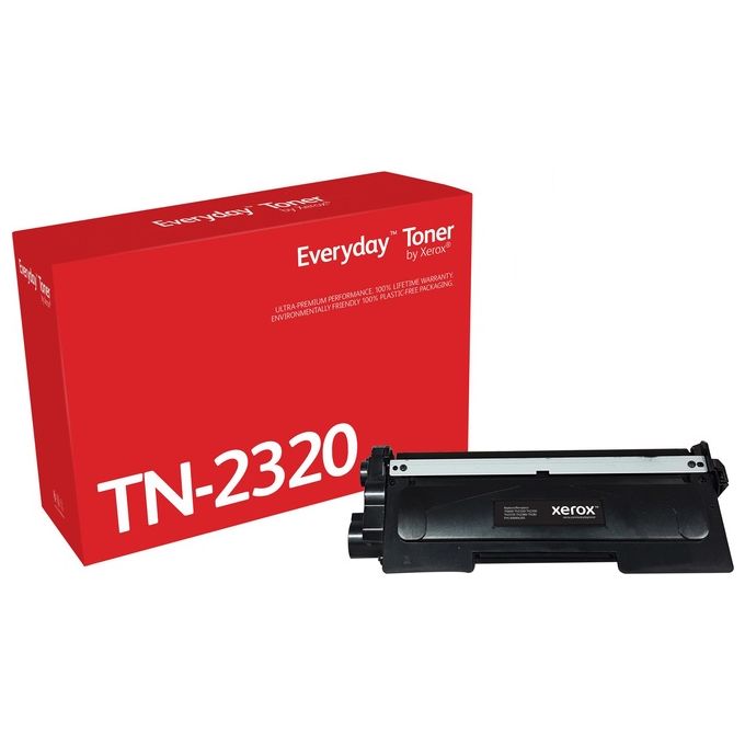 Xerox 006R04205 Everyday Toner Compatibile Brother TN-2320 2600 Pagine colore Nero Xerox 006R04205 Everyday Toner Compatibile Brother TN-2320 2600 Pagine colore Nero