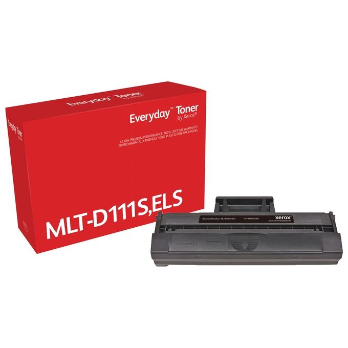 Xerox 006R04588 Everyday Toner Compatibile Samsung MLT-D111S-ELS Resa Standard 1000 Pagine colore Nero