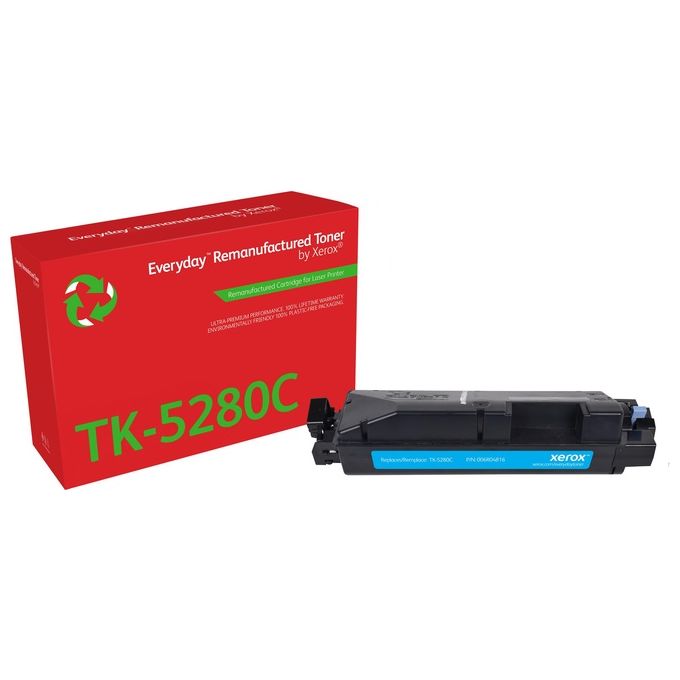 Xerox 006R04816 Everyday Toner Compatibile Rigenerato per Kyocera TK5280C Resa 11000 pagine colore Ciano