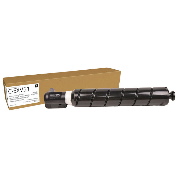 Xerox 006R04903 Toner Rigenerato Nero Compatibile Canon C-EXV51 (0481C002) Capacita' Standard