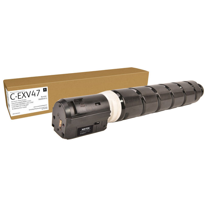 Xerox 006R04915 Toner Rigenerato Nero Compatibile con Canon C-EXV47 8516B002 Capacita' standard Xerox 006R04915 Toner Rigenerato Nero Compatibile con Canon C-EXV47 8516B002 Capacita' standard