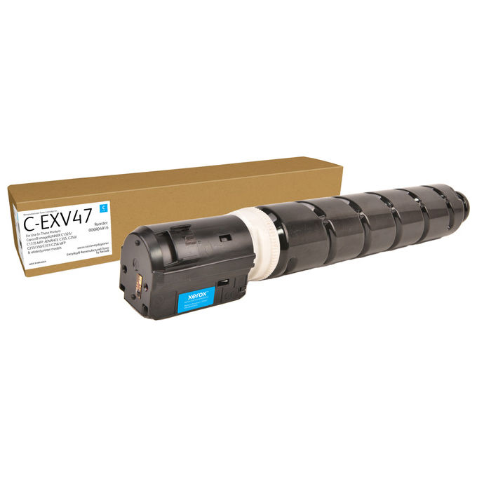 Xerox 006R04916 Toner Rigenerato Ciano Compatibile con Canon C-EXV47 8517B002 Capacita' Standard