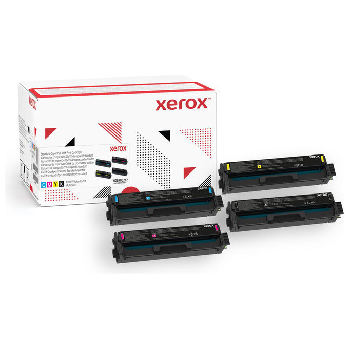 Xerox 006R05212 Multipack Cartuccia toner Standard 1500 Pagine Nero Ciano Magenta Giallo C230-C235