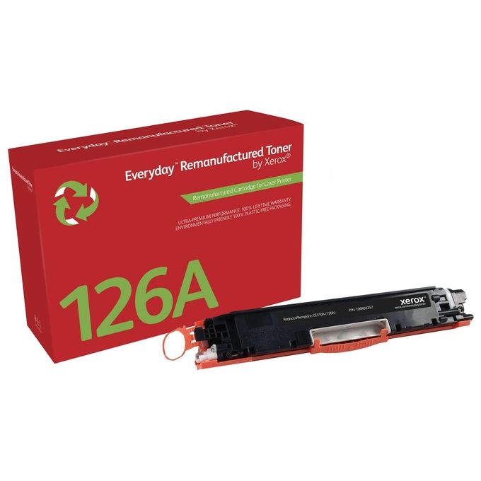 Xerox 106R02257 Toner Compatibile per HP Colour LaserJet CP1025 M175 MFP 1300 pagine colore Nero