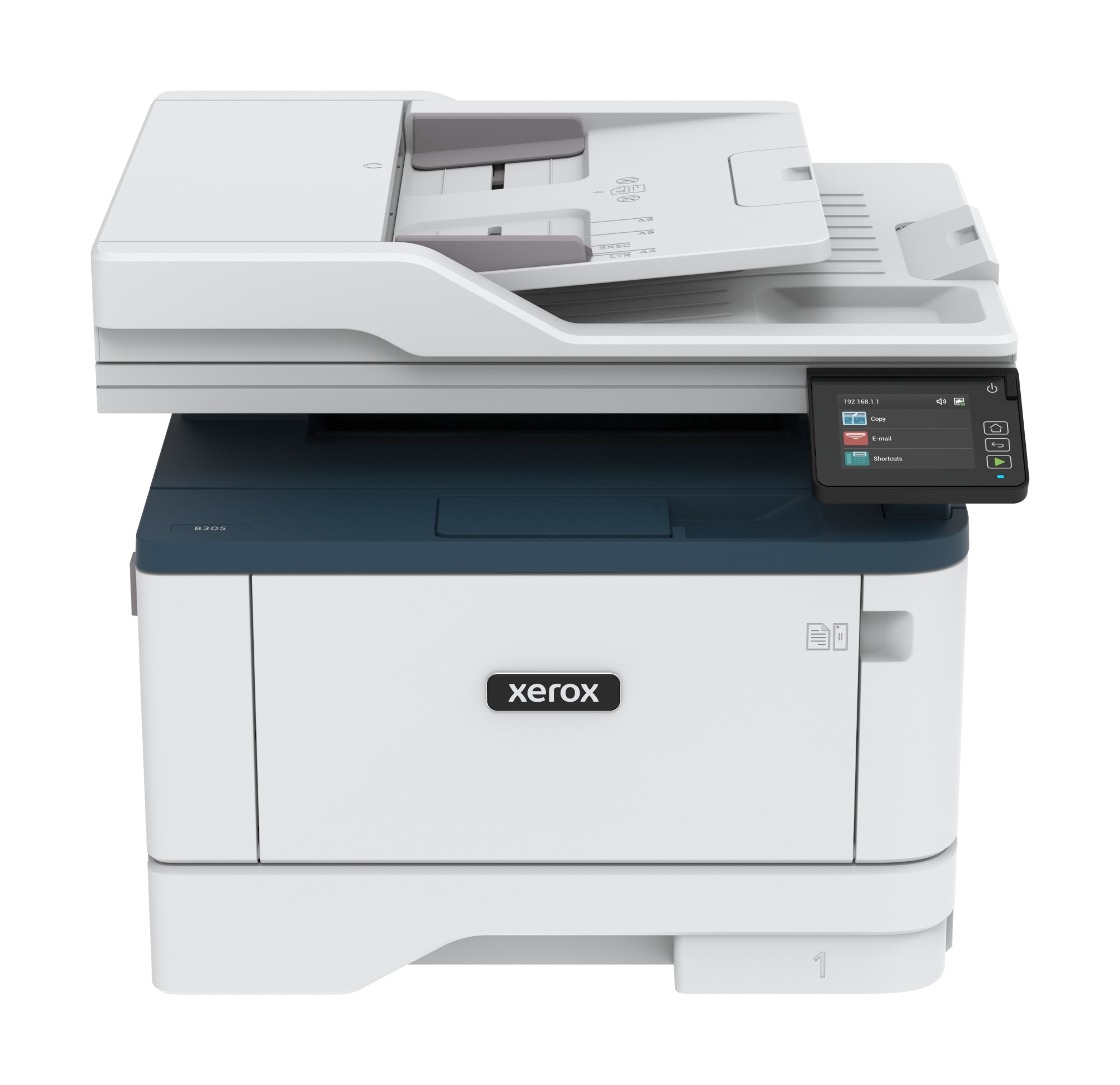 Xerox B305 A4 38 ppm Copia/Stampa/Scansione wireless con stampa fronte/retro PS3 PCL5e/6 2 vassoi 350 fogli