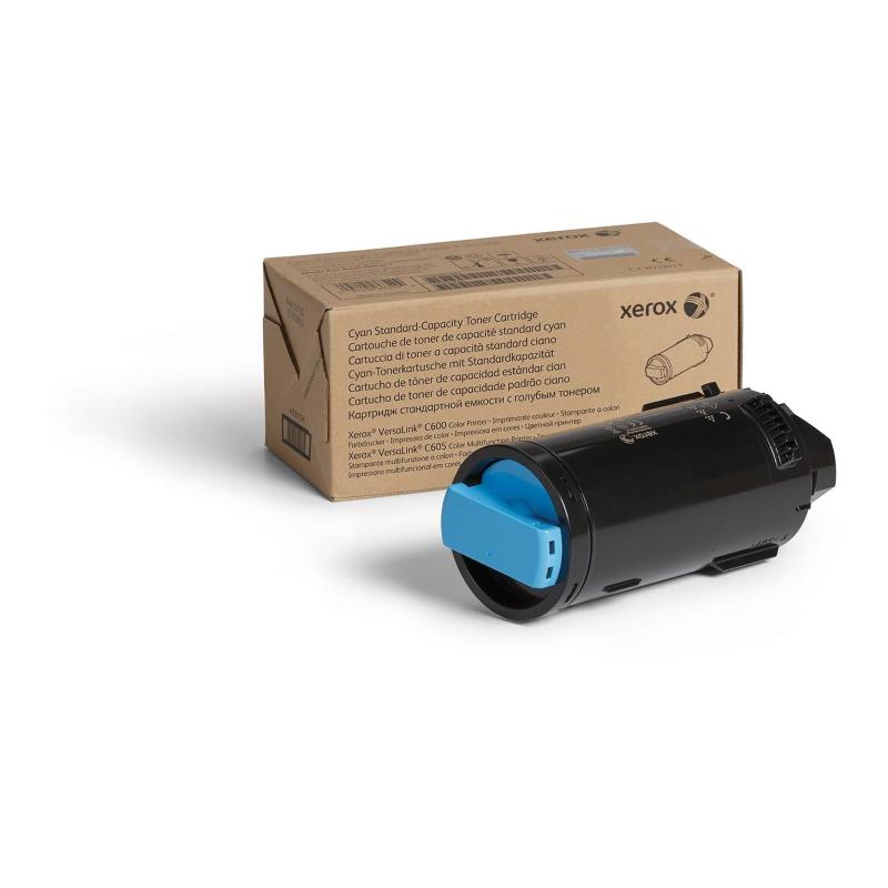 Xerox cartuccia toner ciano a capacità standard da 6000 pages per multifunzione a colori ® versalink® c605, stampante a colori Xerox cartuccia toner ciano a capacità standard da 6000 pages per multifunzione a colori ® versalink® c605, stampante a colori