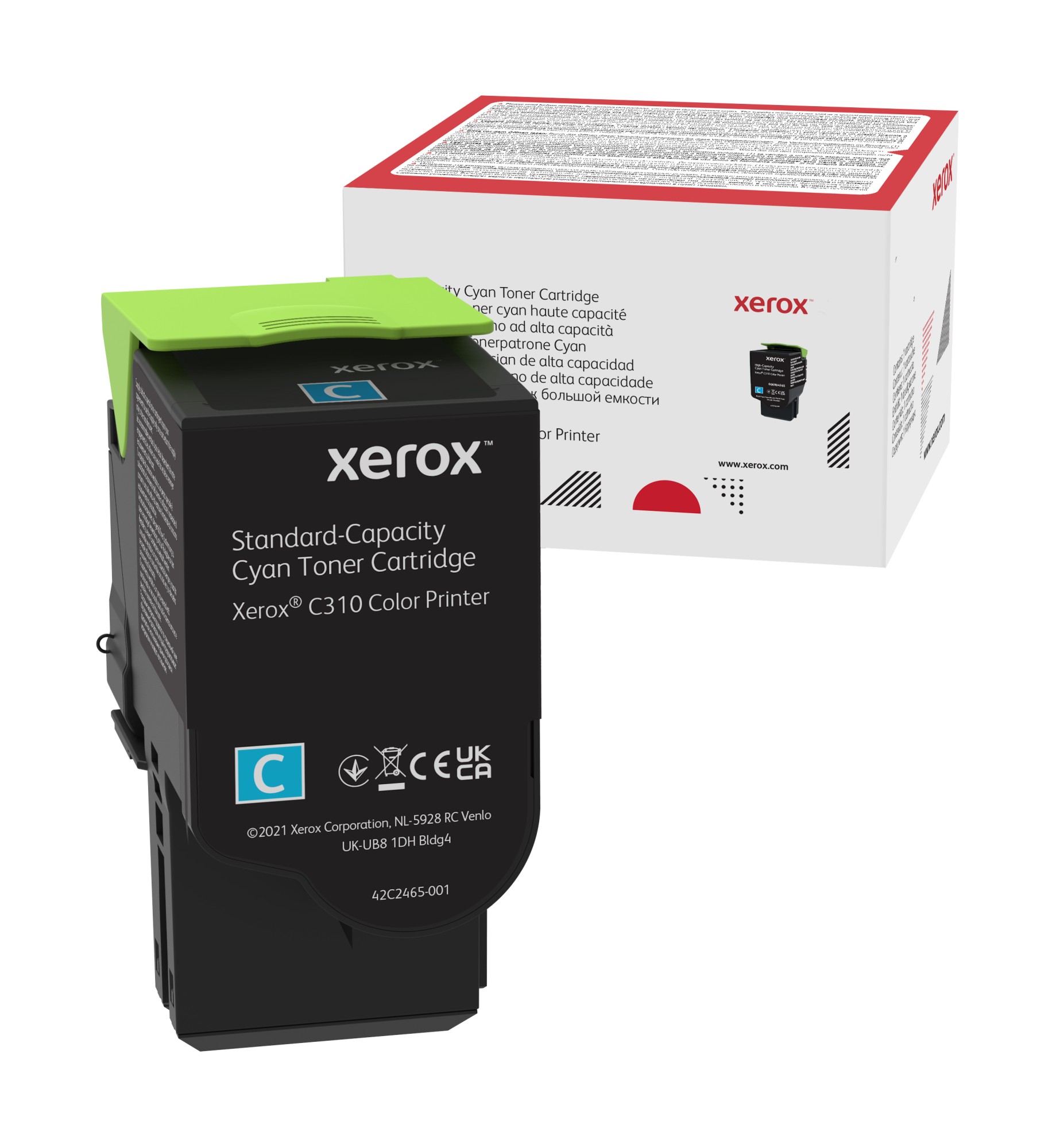Xerox Cartuccia toner Ciano a Standard da 2.000 pagine per C310 / C315 (006R04357)