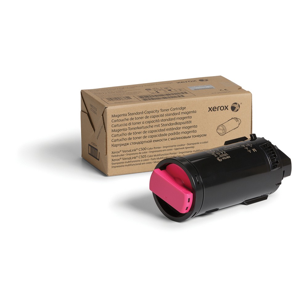 Xerox Cartuccia toner Magenta a Capacità standard da 2400 Pagine per Multifunzione a colori VersaLink C505 Stampante a colori VersaLink C500 (106R03860)