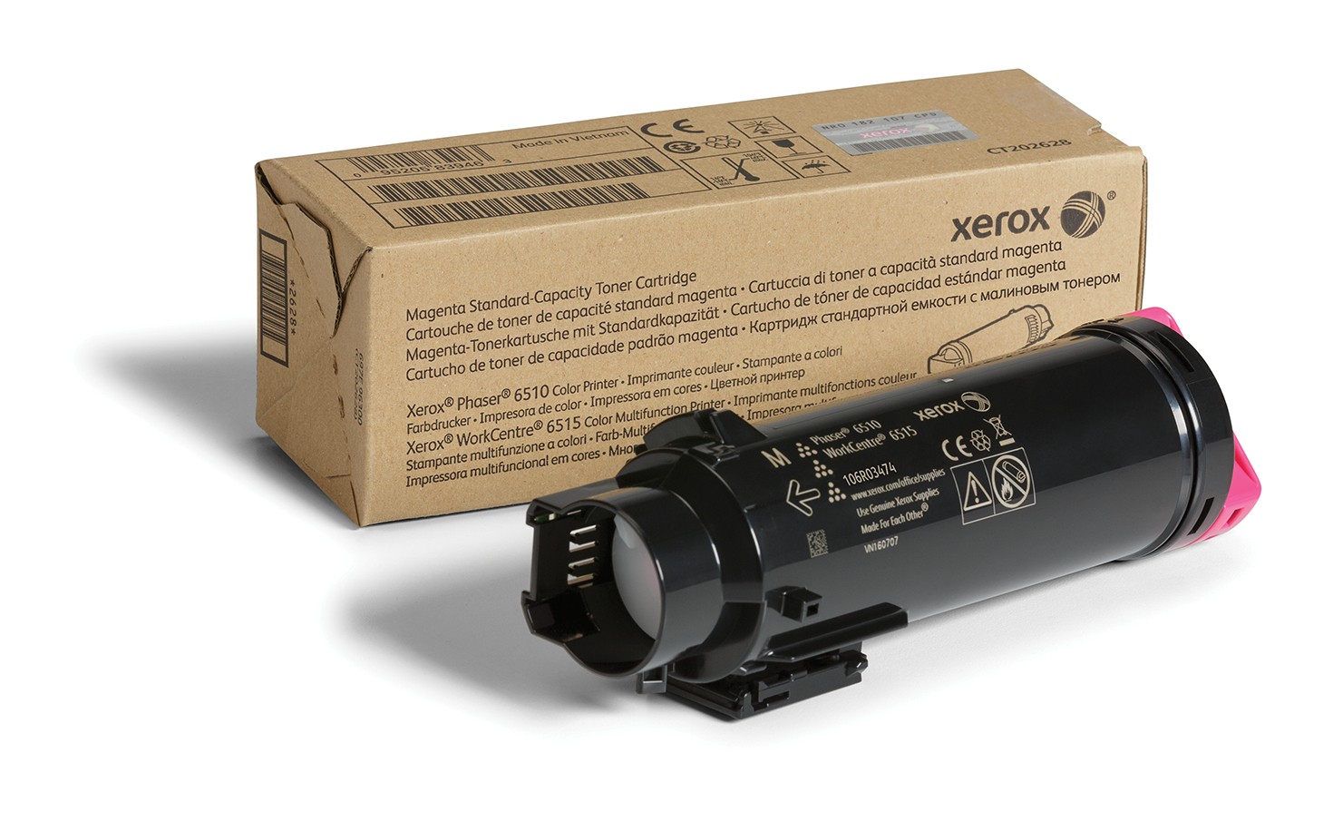 Xerox Cartuccia toner Magenta a Standard da 1.000 pagine per Phaser 6510 / WorkCentre 6515 (106R03474)