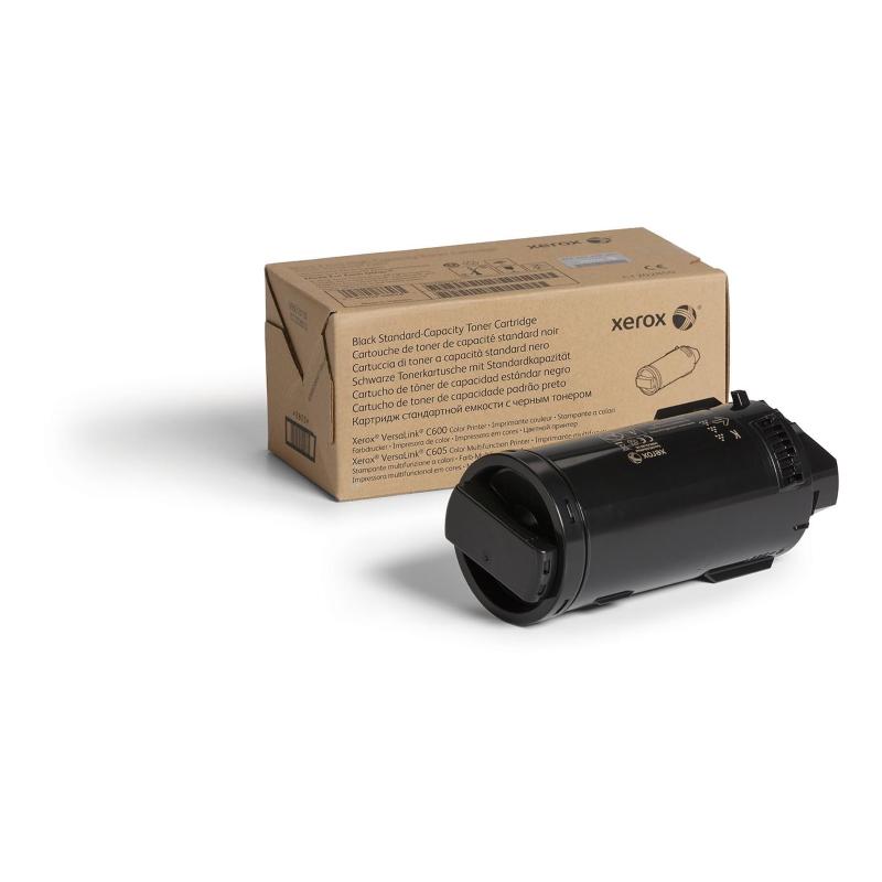 Xerox cartuccia toner nero a capacità standard da 6000 pagine per multifunzione a colori ® versalink® c605, stampante a colori