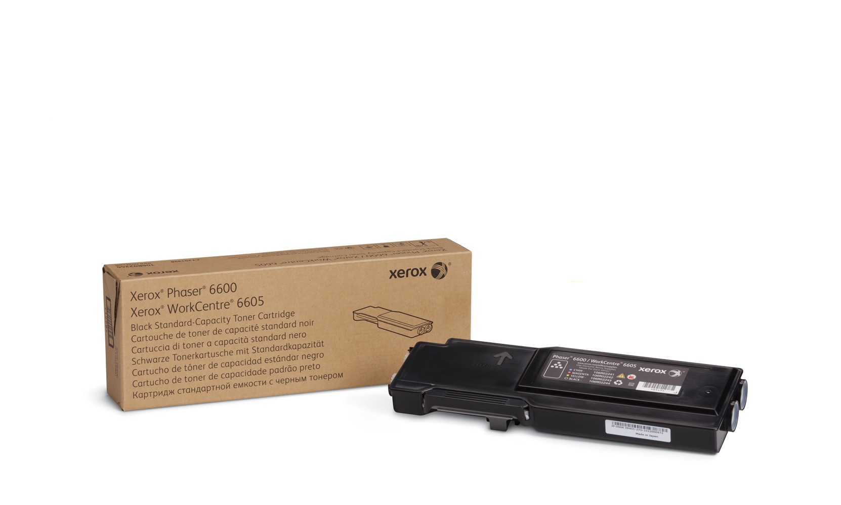 Xerox Cartuccia toner Nero a Standard da 3.000 pagine per Phaser 6600 / WorkCentre 6605 (106R02248) Xerox Cartuccia toner Nero a Standard da 3.000 pagine per Phaser 6600 / WorkCentre 6605 (106R02248)