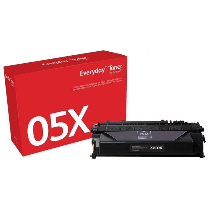 Xerox CE505X Everyday Toner Compatibile Alta Resa 6500 pagine colore Nero Xerox CE505X Everyday Toner Compatibile Alta Resa 6500 pagine colore Nero