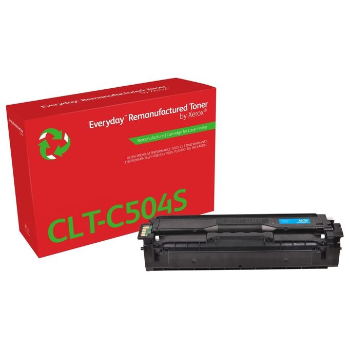 Xerox CLT-C504S Everyday Toner Compatibile per Samsung CLT-C504S Resa 1800 pagine Tecnologia Laser colore Ciano Xerox CLT-C504S Everyday Toner Compatibile per Samsung CLT-C504S Resa 1800 pagine Tecnologia Laser colore Ciano