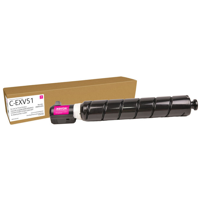 Xerox Everyday 006R04905 Toner Rigenerato Magenta compatibile Canon C-EXV51 (0483C002) Capacita' Standard Xerox Everyday 006R04905 Toner Rigenerato Magenta compatibile Canon C-EXV51 (0483C002) Capacita' Standard