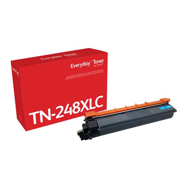 Xerox Everyday Ciano Toner Replaces Brother TN248XLC High Capacity 006R04876
