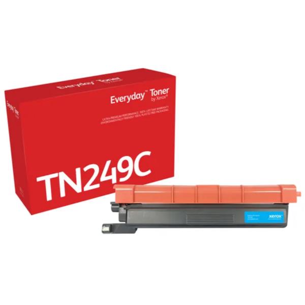 Xerox Everyday Cyan Toner Replaces Brother TN-249C High Capacity 006R05336