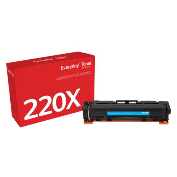 Xerox Everyday Cyan Toner Replaces Hp 220X (W2201X) High Capacity 006R05209