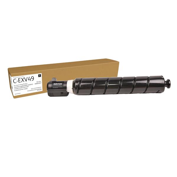 Xerox Everyday Remanufactured Toner Replaces Canon C-EXV49 Black (8524B002) 006R04907 Xerox Everyday Remanufactured Toner Replaces Canon C-EXV49 Black (8524B002) 006R04907