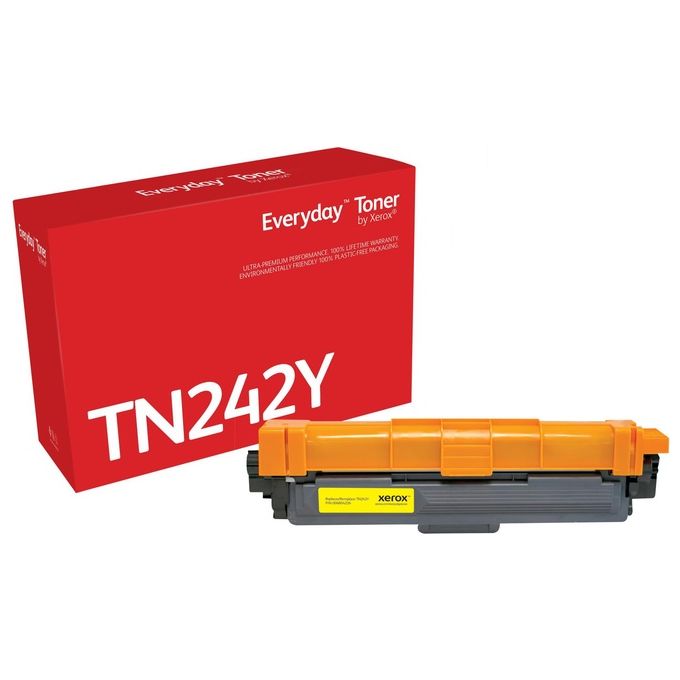 Xerox Everyday Toner Giallo ad Resa Standard per Brother TN-242Y 1400 Pagine Xerox Everyday Toner Giallo ad Resa Standard per Brother TN-242Y 1400 Pagine