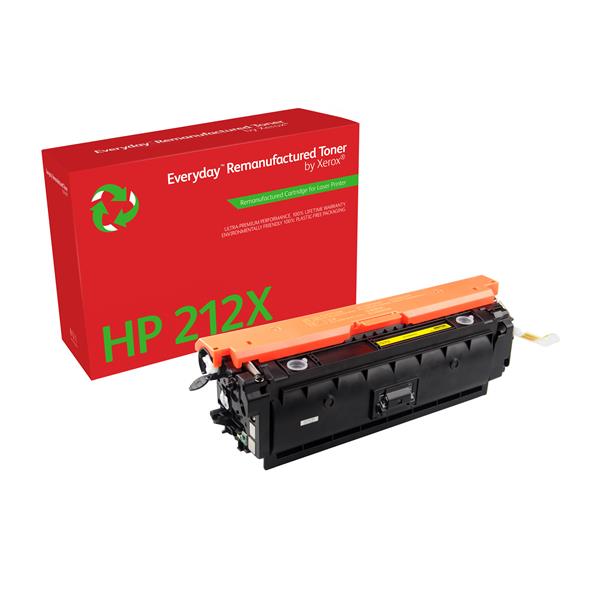 Xerox Everyday Yellow Toner Compatible With Hp W2122X High Capacity 006R04784