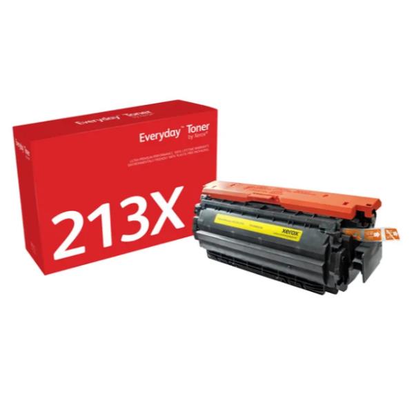 Xerox Everyday Yellow Toner Replaces Hp 213X (W2132X) High Capacity 006R05206