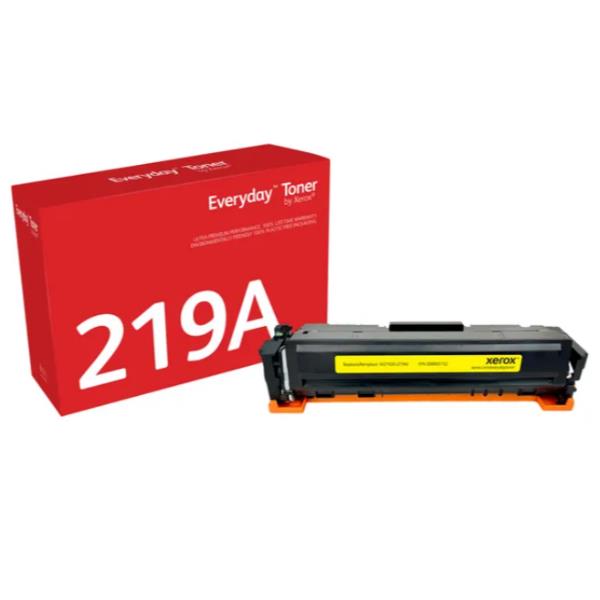 Xerox Everyday Yellow Toner Replaces Hp 219A (W2192A) Standard Capacityy 006R05152 Xerox Everyday Yellow Toner Replaces Hp 219A (W2192A) Standard Capacityy 006R05152